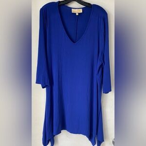 Anthony Originals Elegant Blue Women's Top S 2X